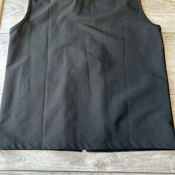Mauvais Utility Cargo Vest In Black - Picture 10 of 11